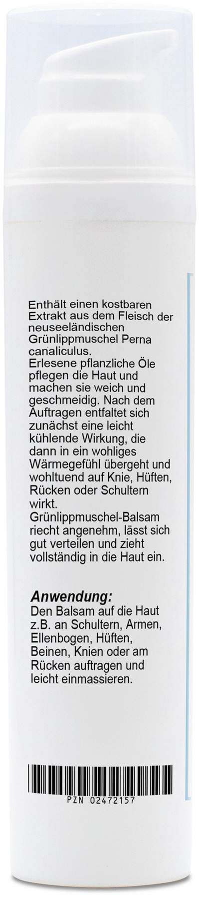 Grünlipp Muschel Konzentrat Balsam 100 ml