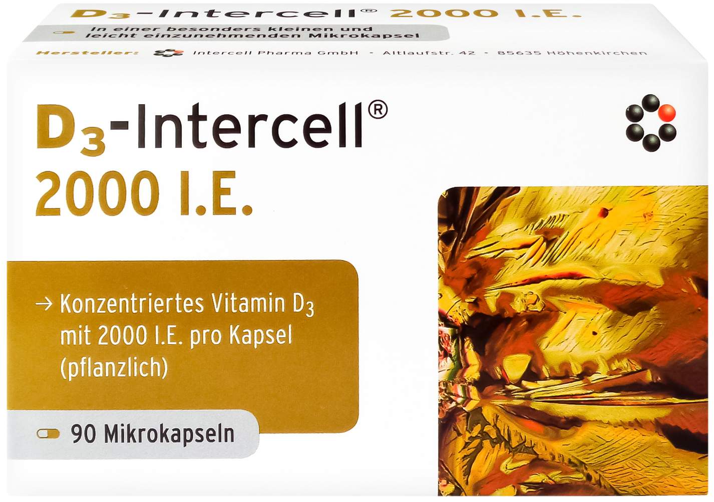D3 Intercell 2000 I.E. 90 Kapseln