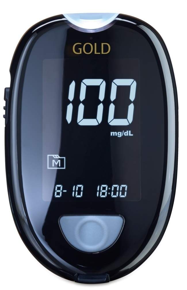 Glucocheck Gold Blutzuckermessgerät Set mg Je Dl 1 Stück