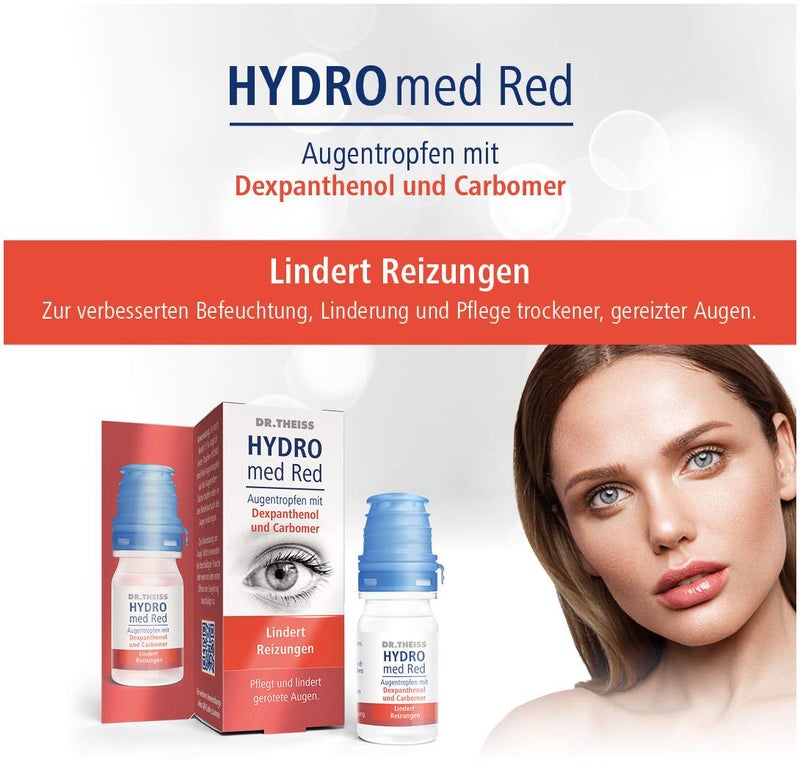 Dr.Theiss Hydro med Red Augentropfen 10 ml