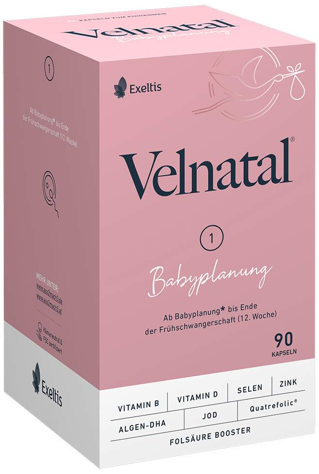 Velnatal Babyplanung 90 Weichkapseln