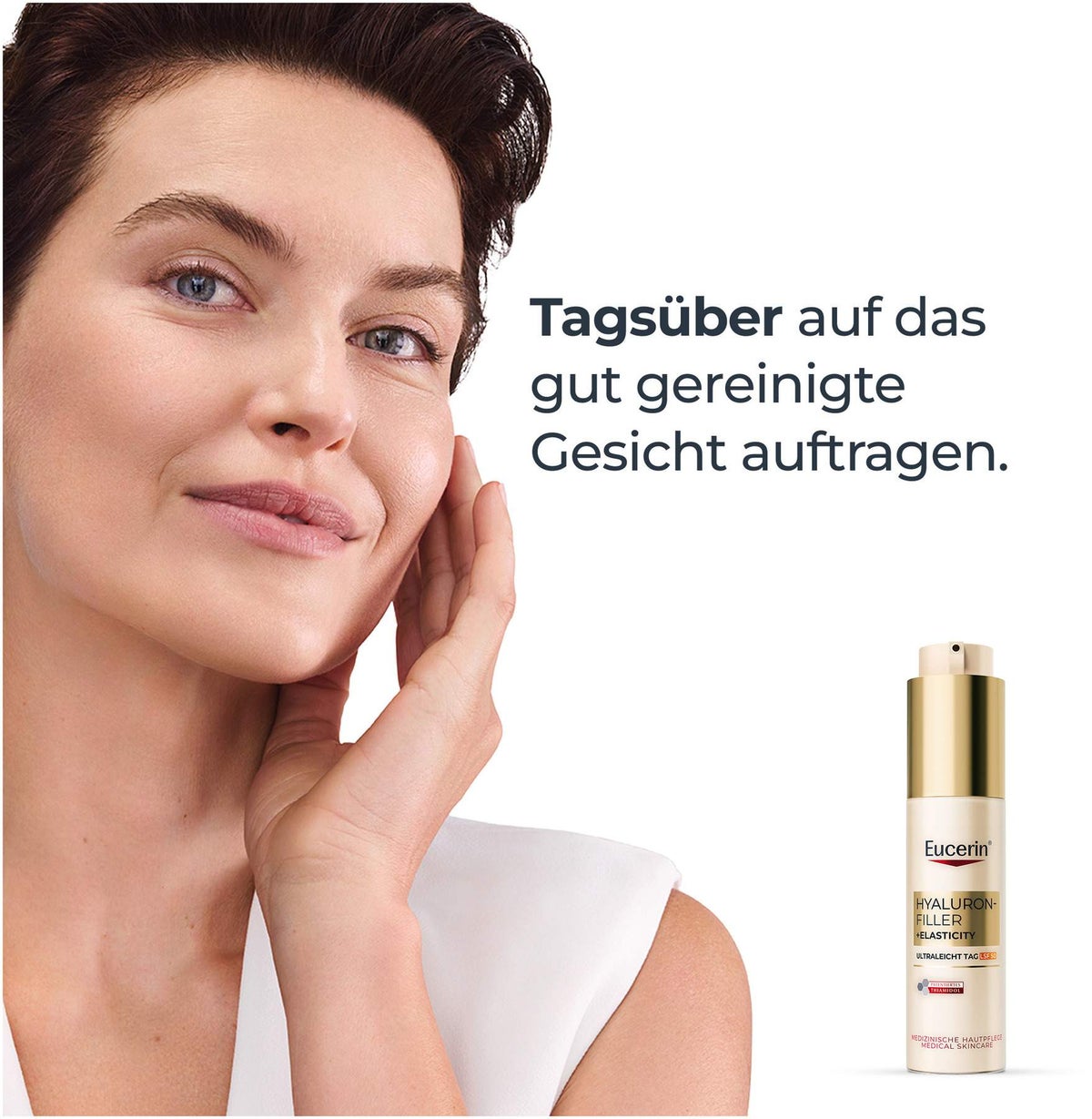 Eucerin Hyaluron-Filler + Elasticity Ultraleicht Tag LSF50 50 ml Creme