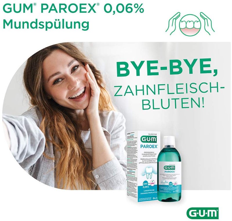Gum Paroex 0,06% CHX Mundspülung 500 ml