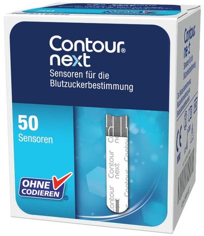 Contour Next Sensoren 50 Teststreifen