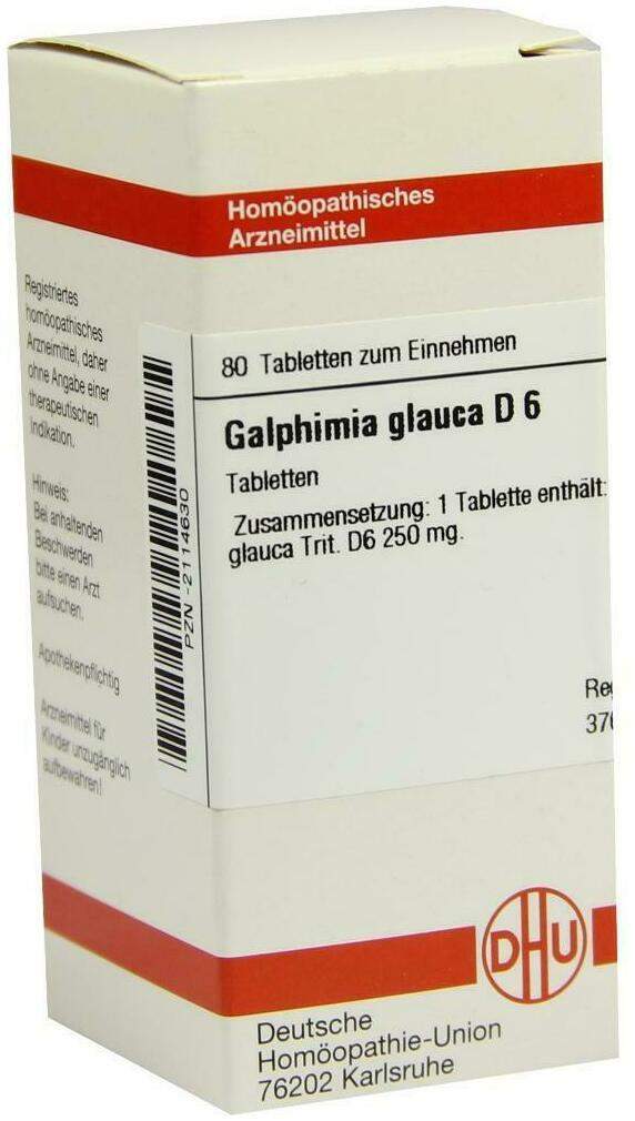 Dhu Galphimia Glauca D6 80 Tabletten