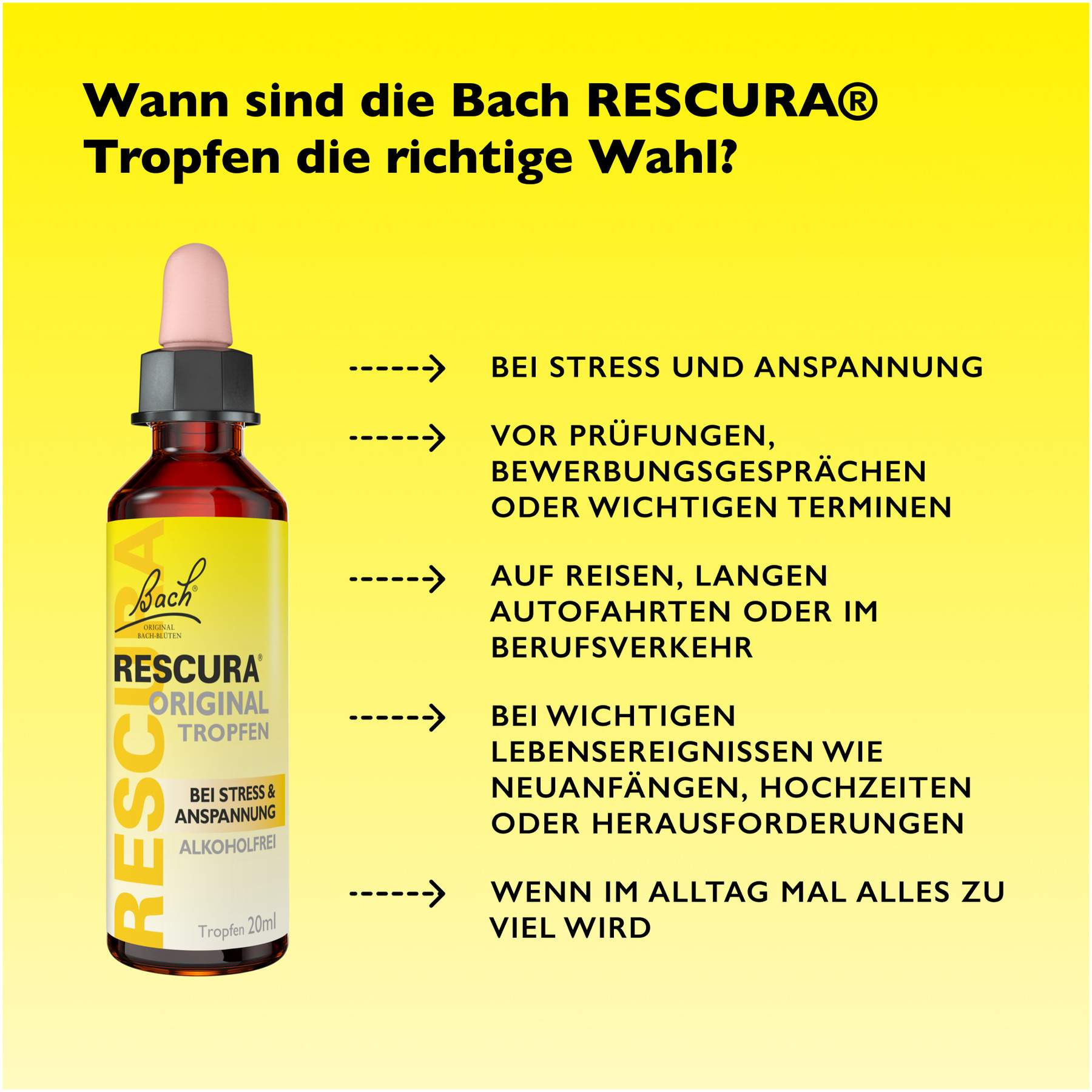 Bachblüten Rescura 20 ml Tropfen alkoholfrei