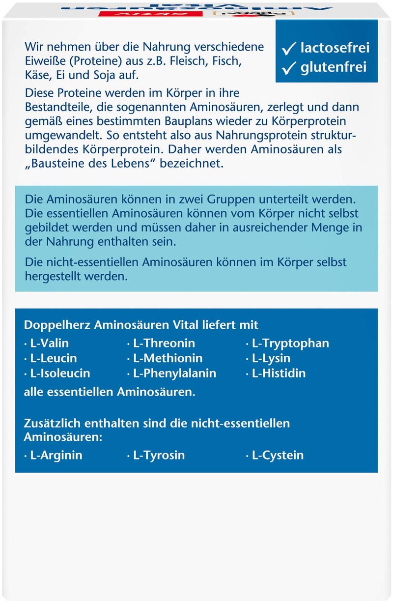 Doppelherz Aktiv Aminosäuren Vital Kapseln 100 Stück