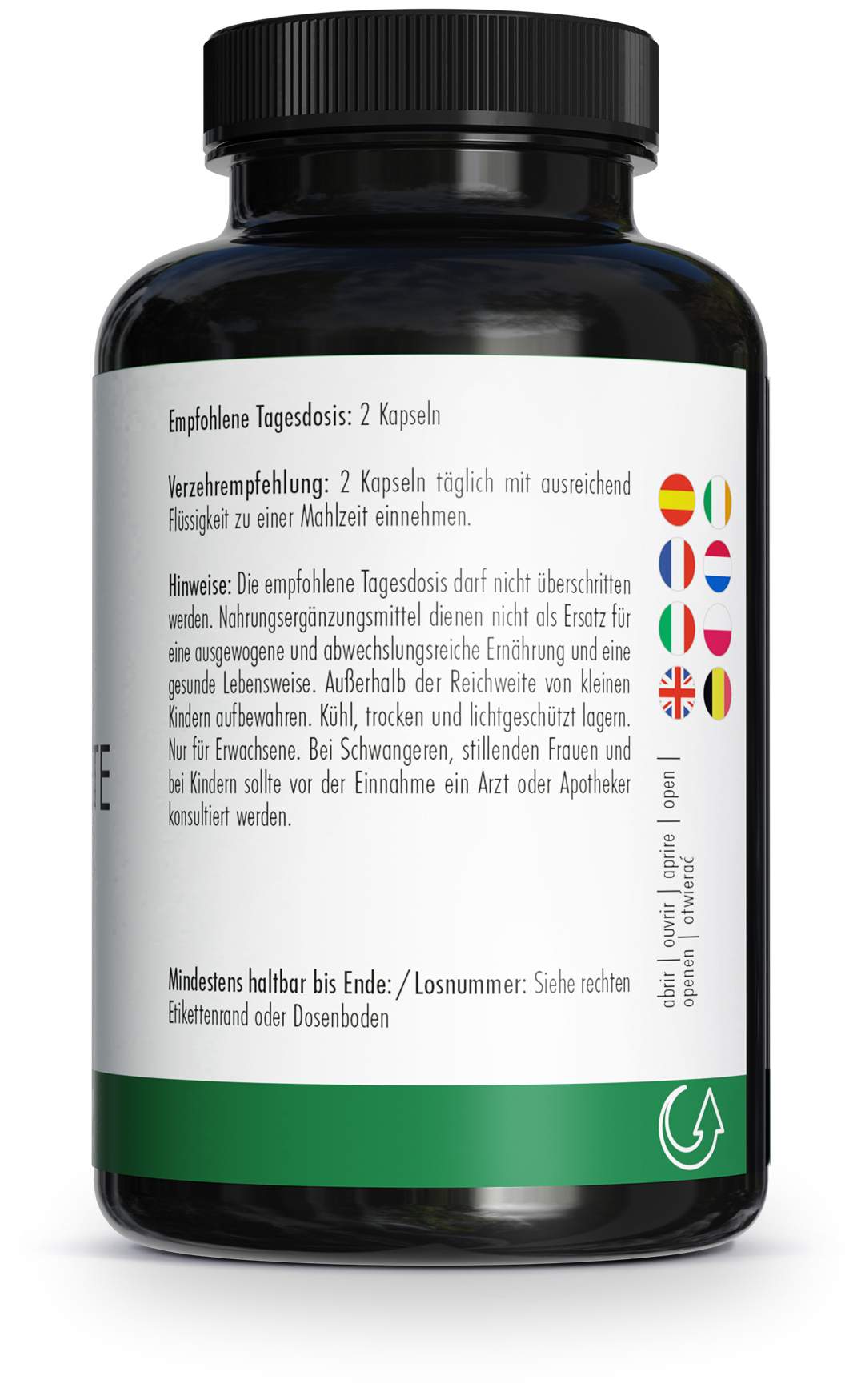 Green Naturals rote Beete 1500 mg 120 Kapseln vegan