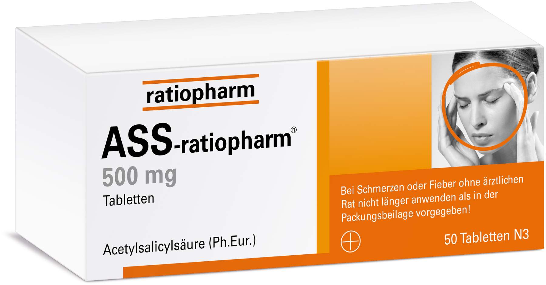 ASS Ratiopharm 500 mg 50  Tabletten