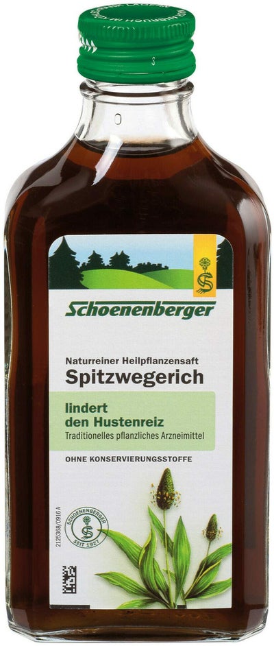 Spitzwegerichsaft Schoenenberger 3 X 200 ml