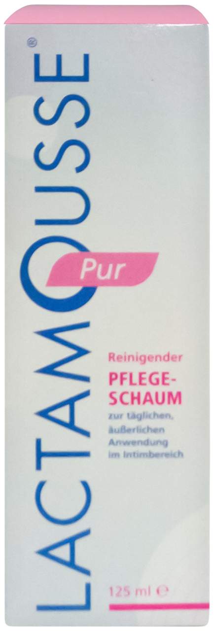 Lactamousse 125 ml Pflegeschaum Für Intimbereich
