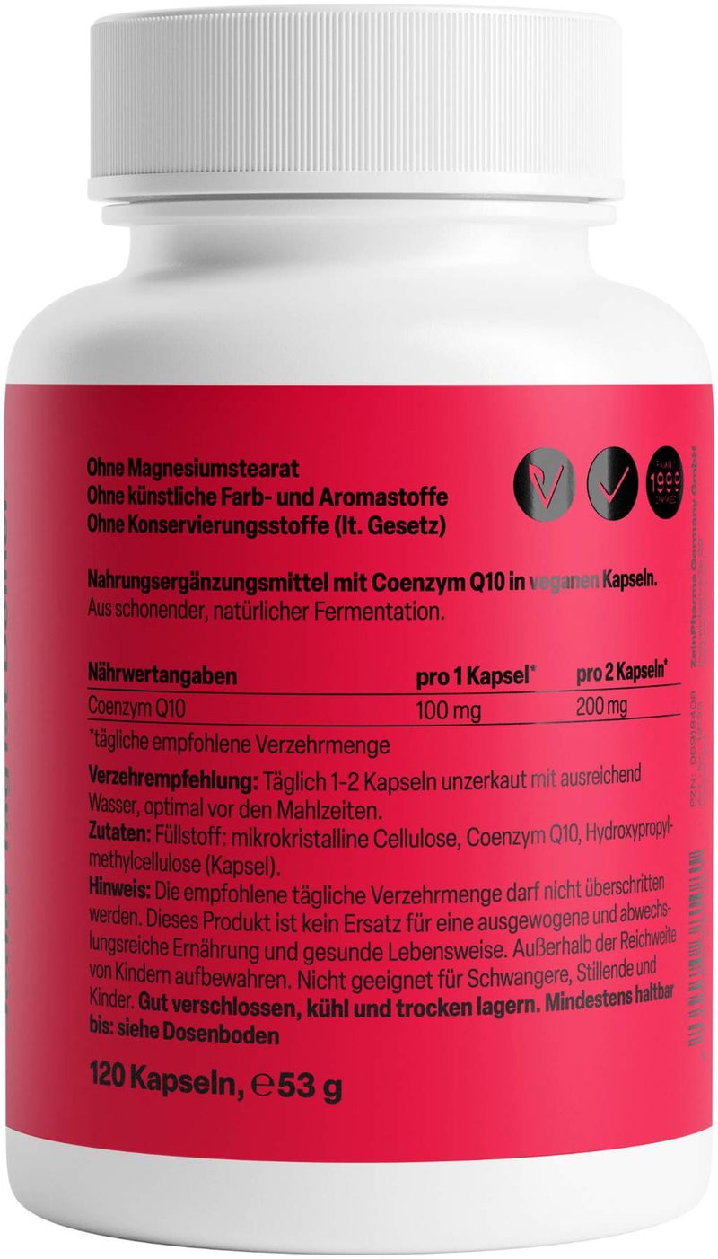 Coenzym Q10 100 mg 120 Kapseln
