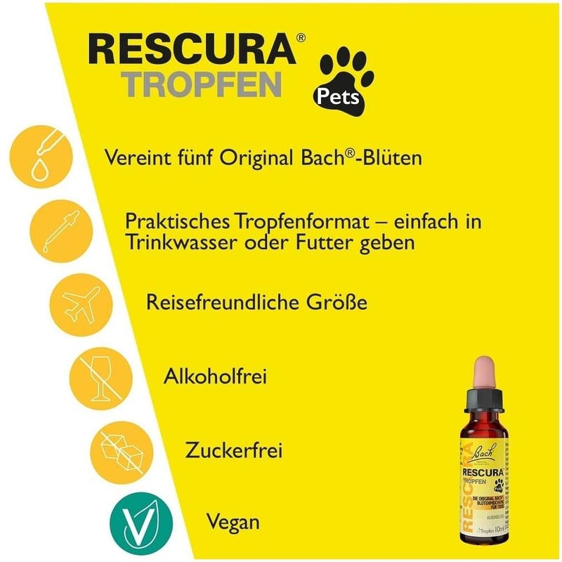 Bach Original Rescura Pets 10 ml Tropfen