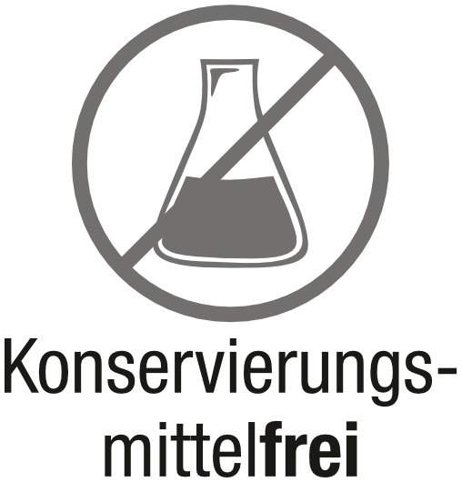 Ohne Konservierungsmittel