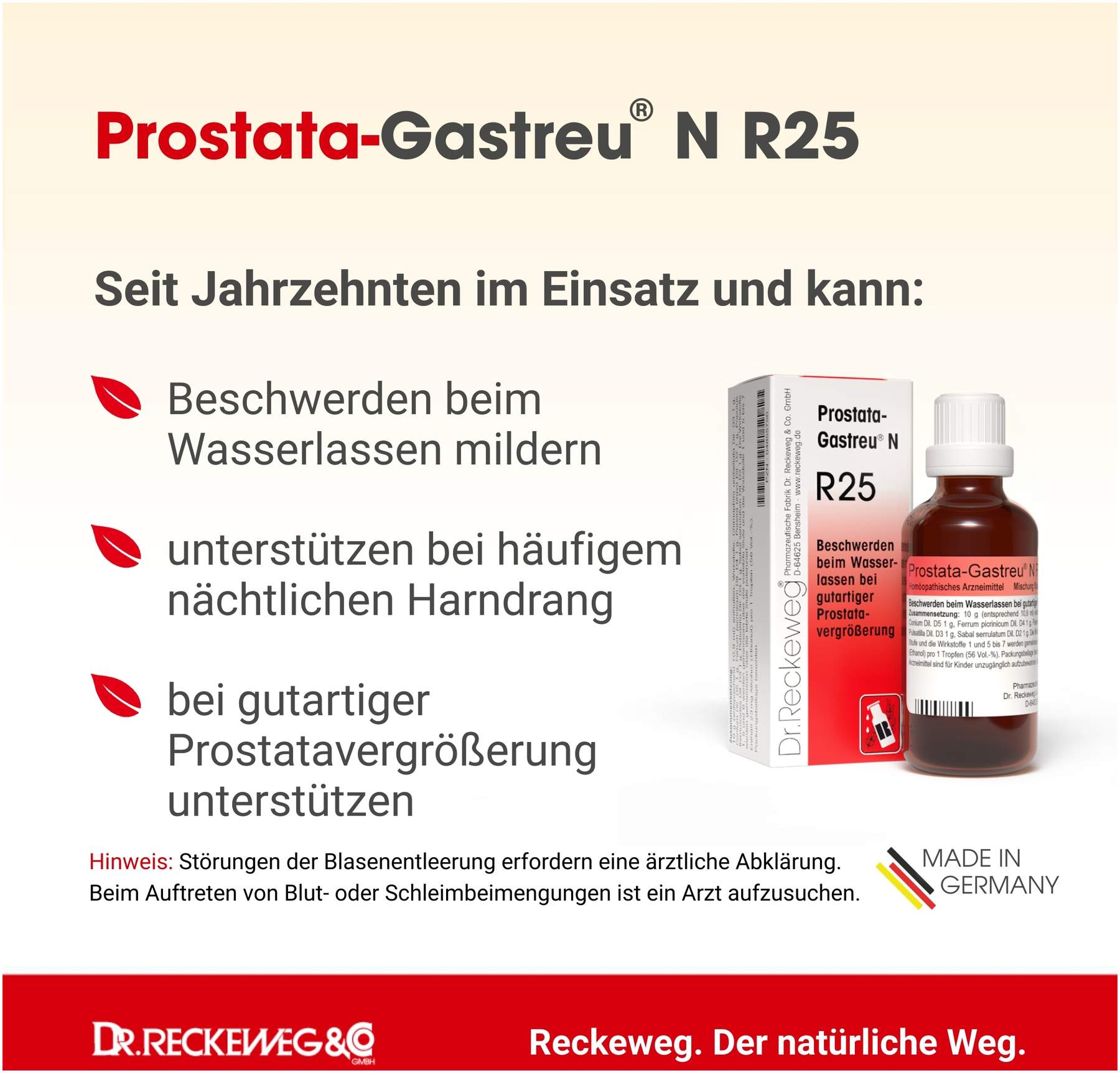 Prostata Gastreu N R 25 50 ml Tropfen