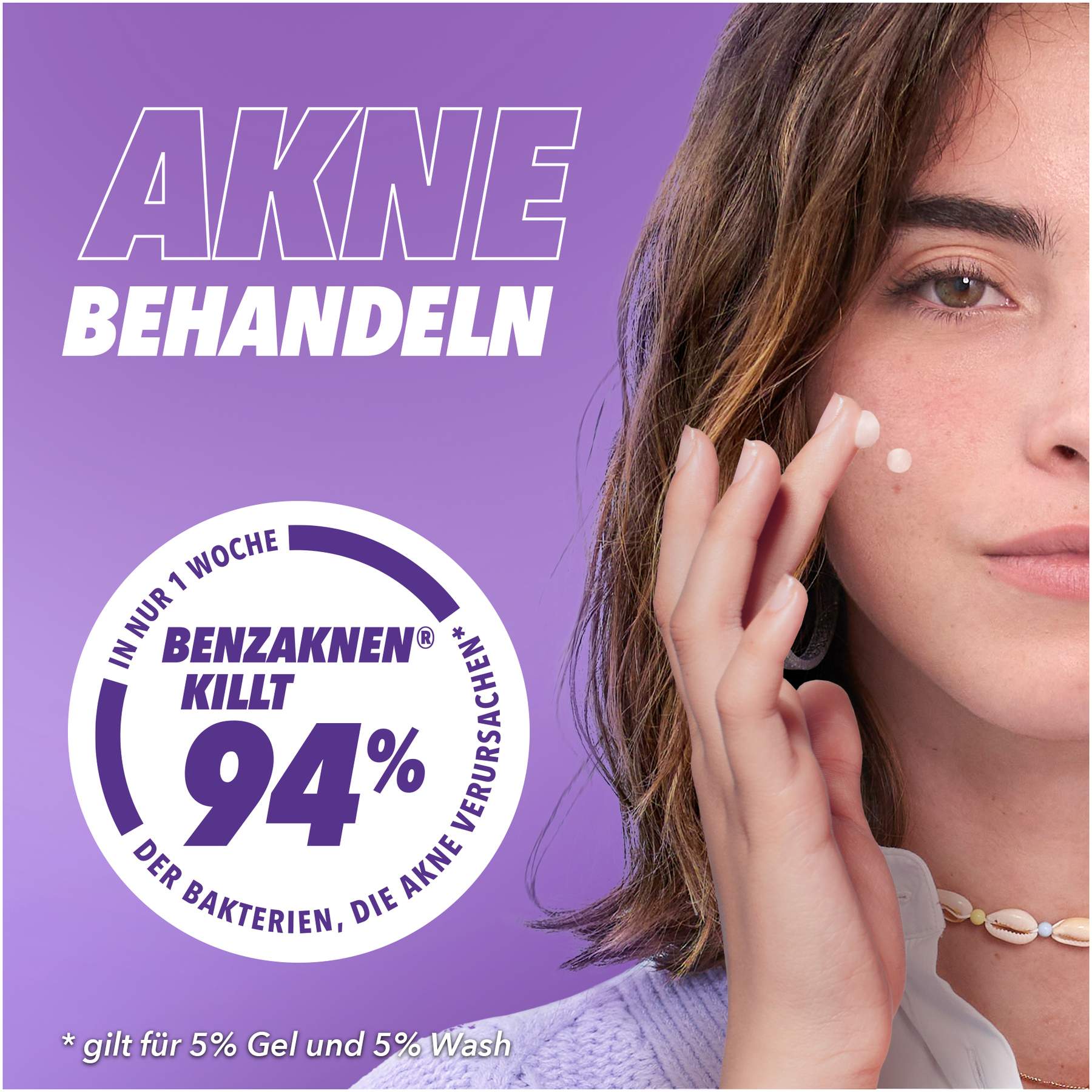 Benzaknen 10% Gel 2 x 60 g