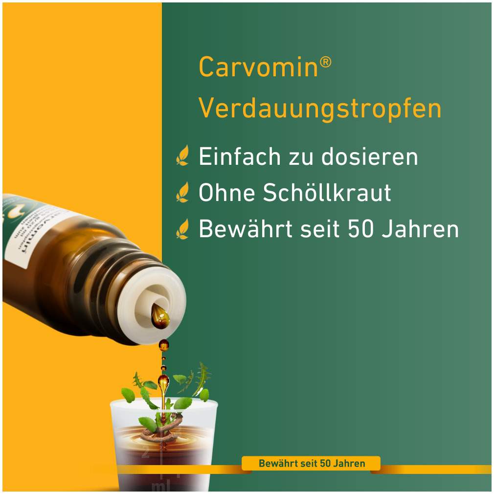 Carvomin Verdauungstropfen 50 ml