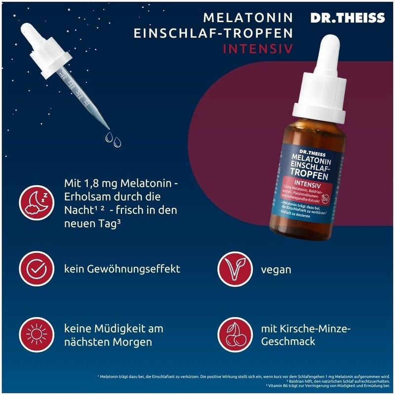 Dr.Theiss Melatonin Einschlaf Tropfen intensiv 20 ml