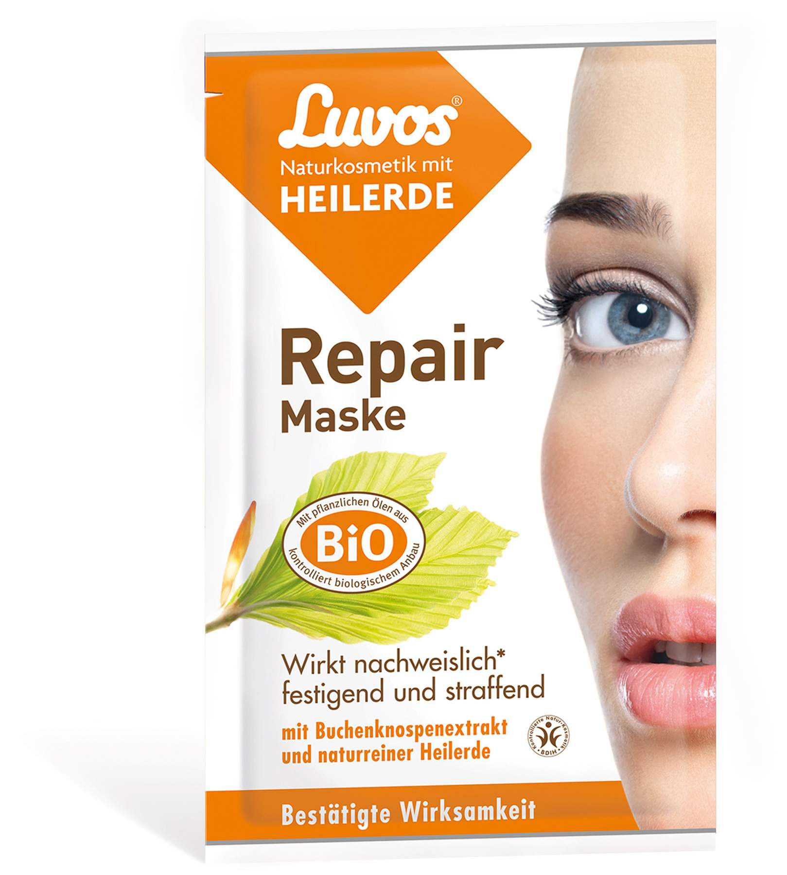 Luvos Naturkosmetik Heilerde 2 X 7,5 ml Repair Maske