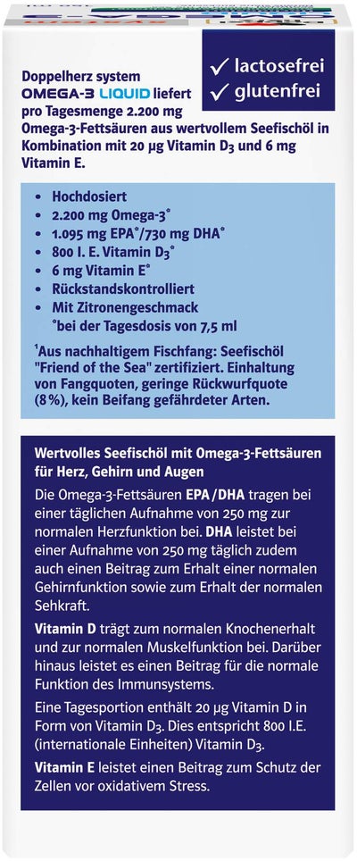 Doppelherz system Omega 3 150 ml Liquid