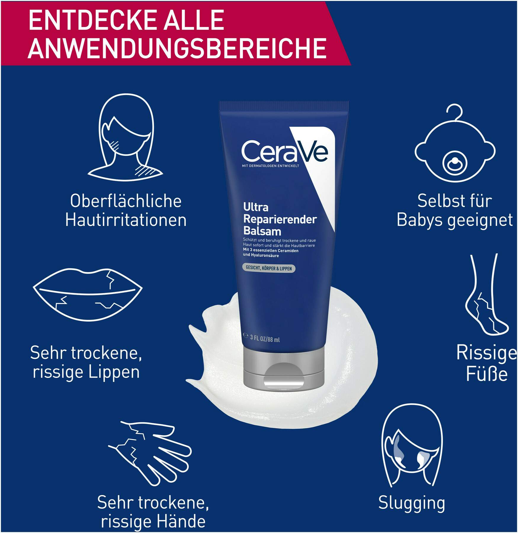CeraVe ultra reparierender Balsam 88 ml