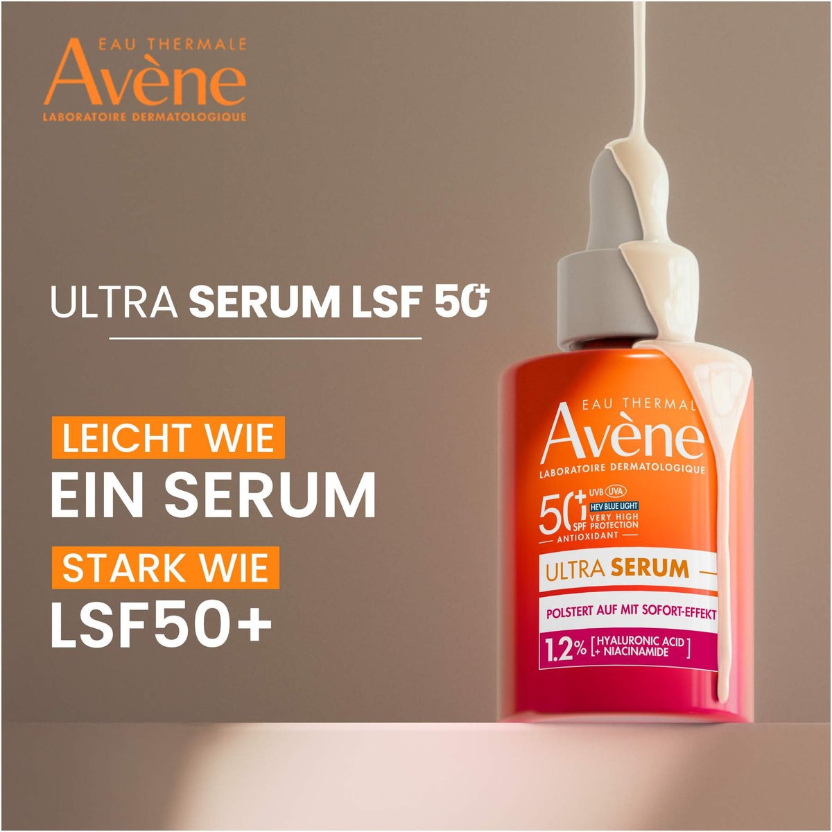 Avene Ultra Serum aufpolsternd SPF 50+ 30 ml