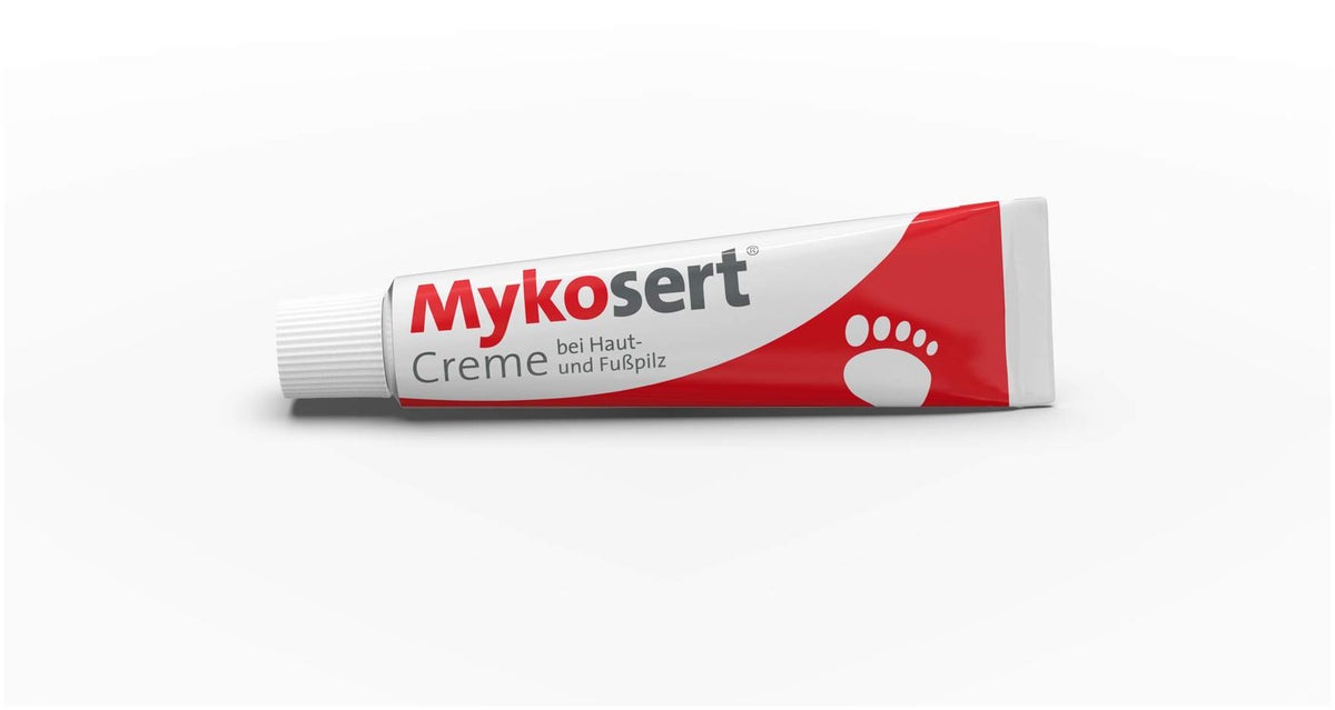 Mykosert Creme bei Haut- und Fußpilz