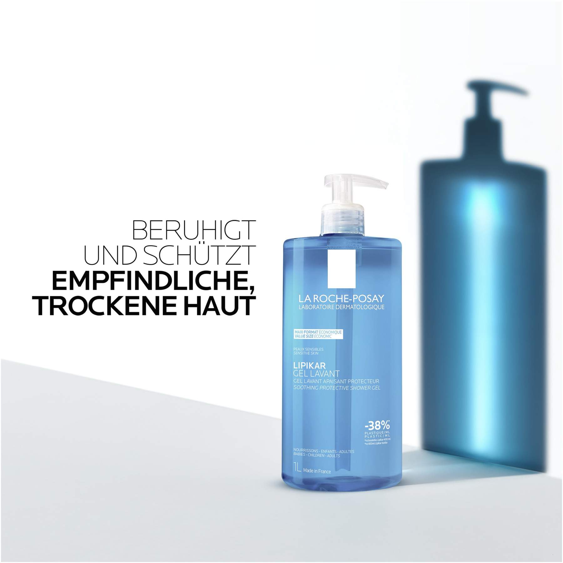 La Roche Posay Lipikar Gel Lavant 1000 ml