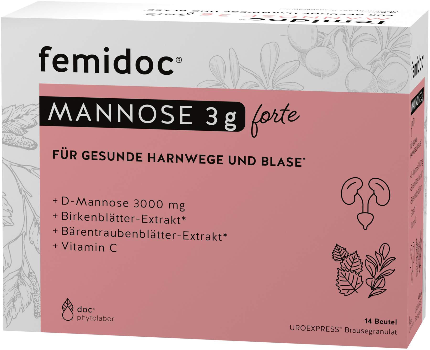 Femidoc Mannose 14 Beutel