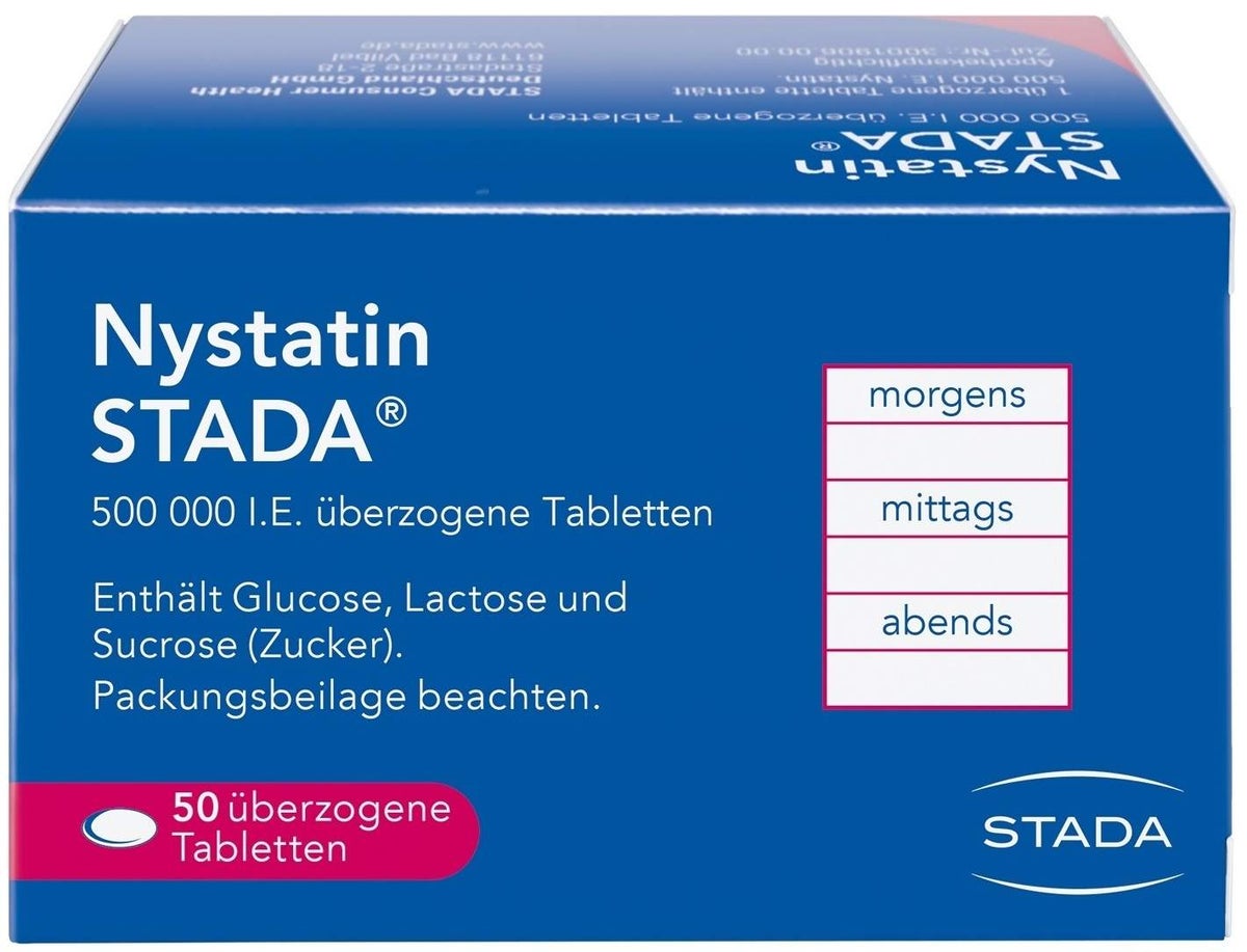 Nystatin Stada 50 überzogene Tabletten