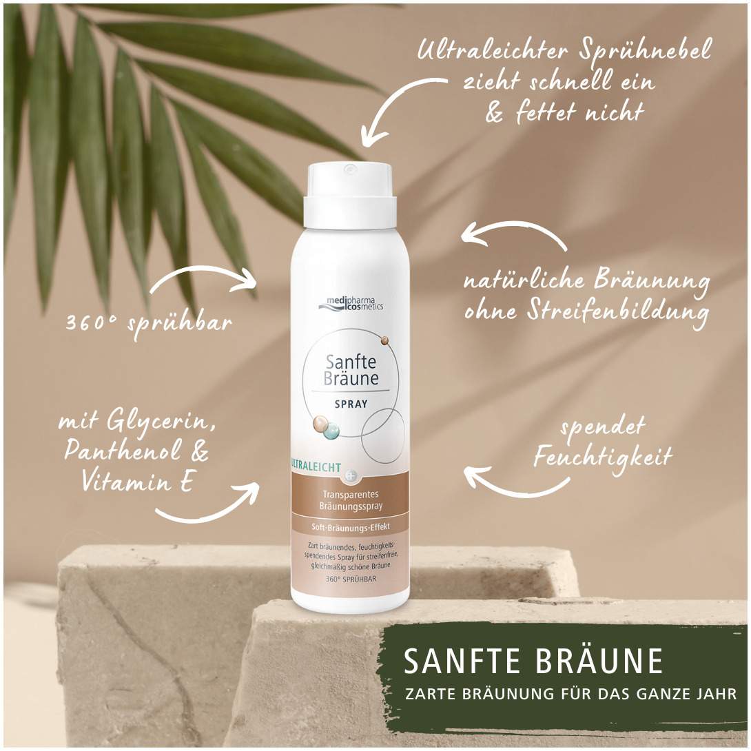 medipharma cosmetics Sanfte Bräune Aerosol 150 ml Spray