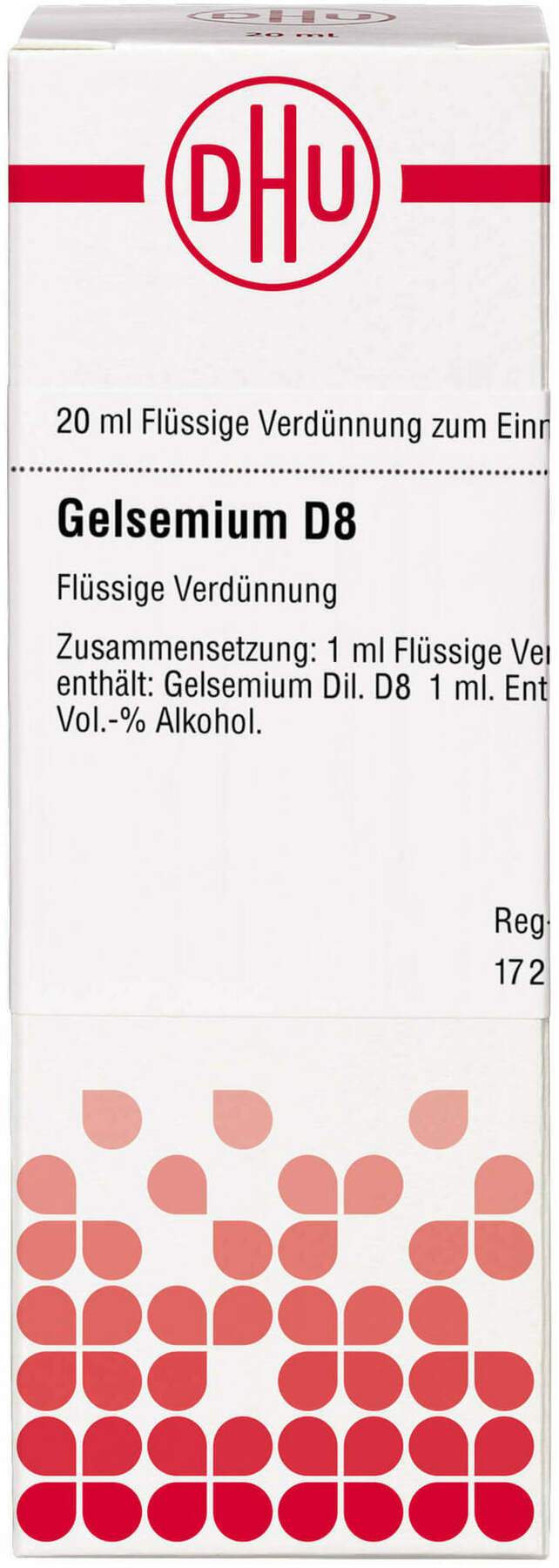 Dhu Gelsemium D8 Dilution 20 ml