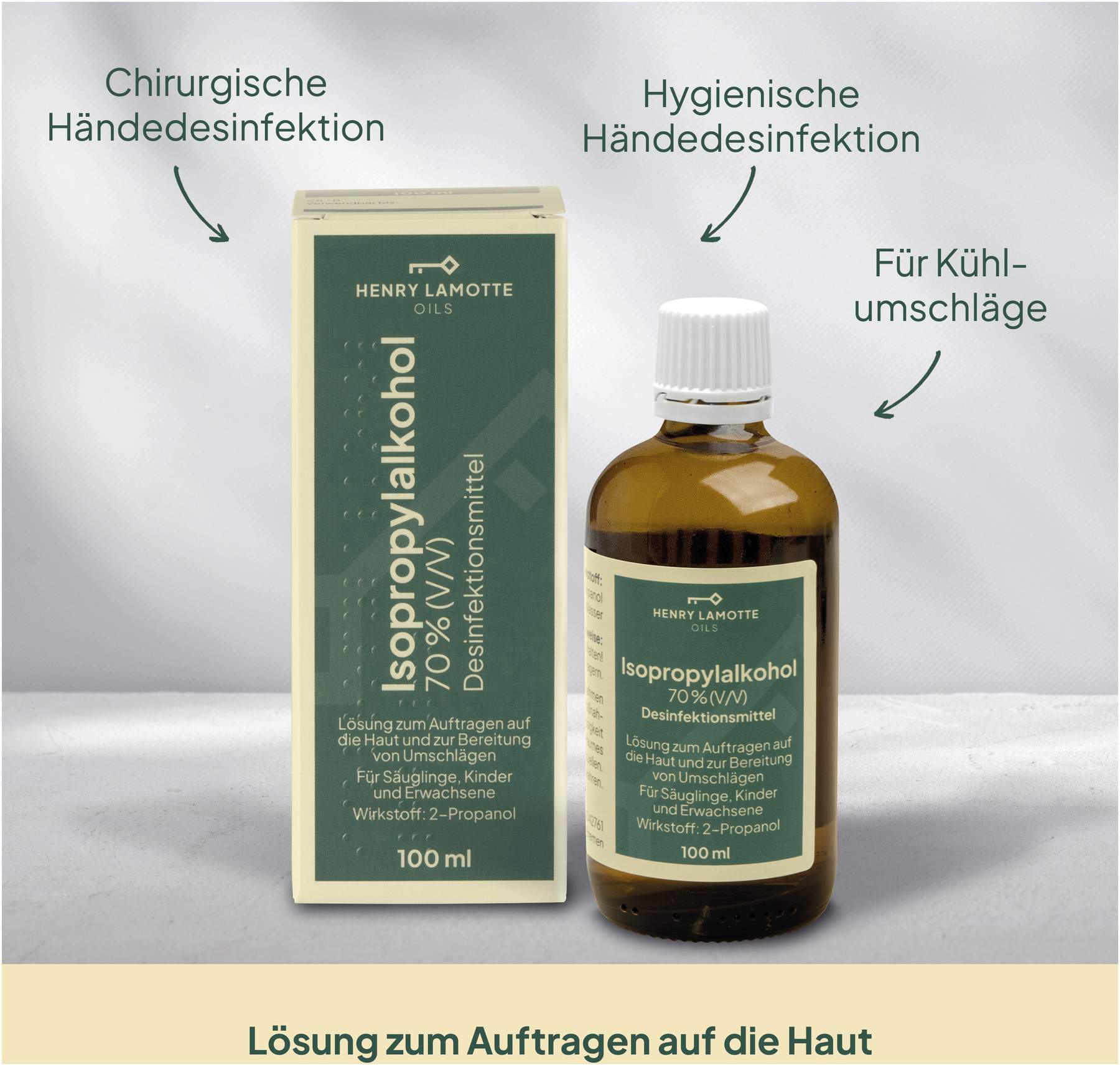 Isopropylalkohol 70 % 100 ml