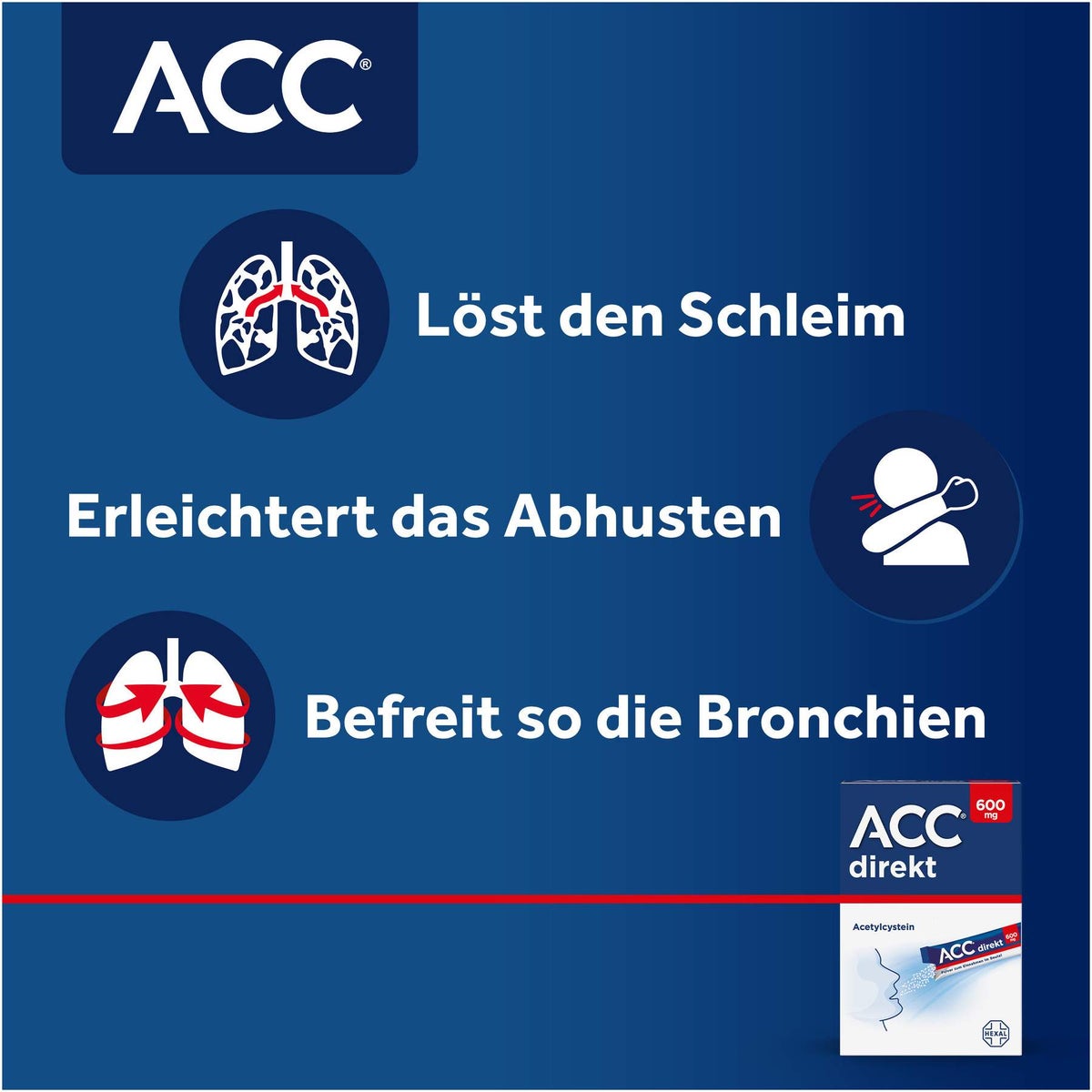 ACC direkt 600 mg Pulver 20 Beutel