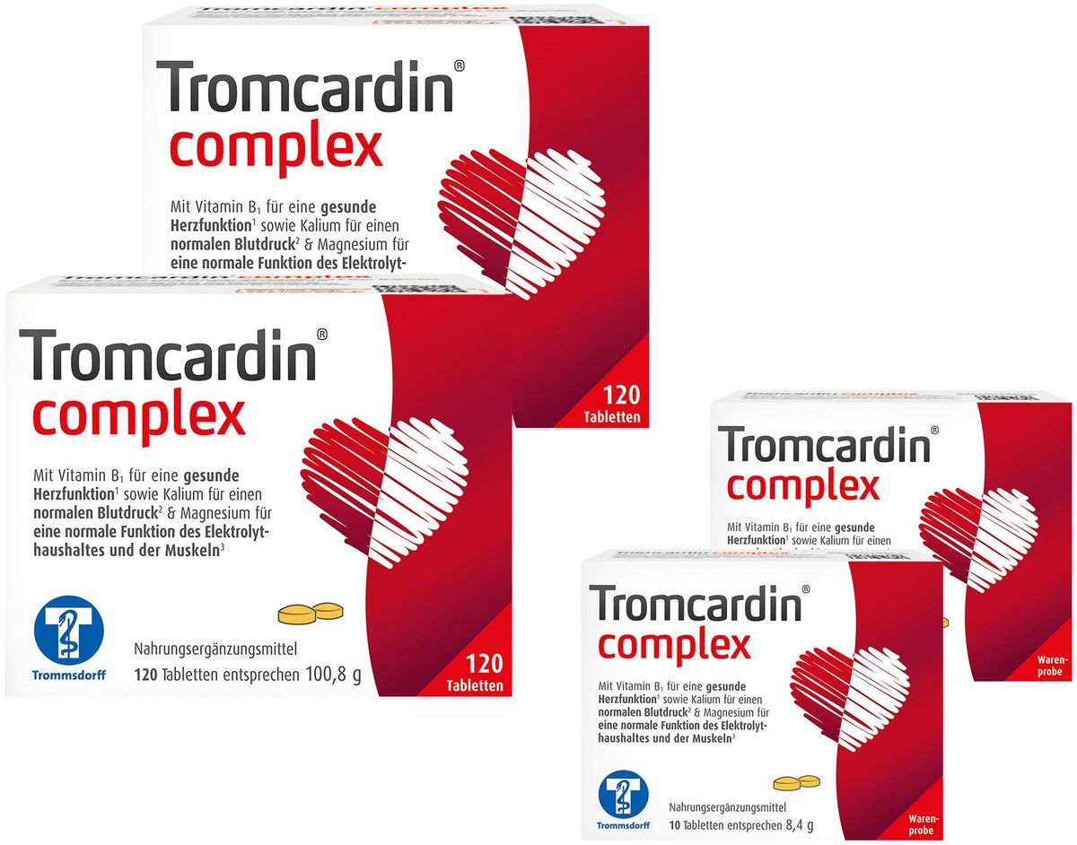 Tromcardin complex 2 x 120 Tabletten + gratis 20 Tabletten
