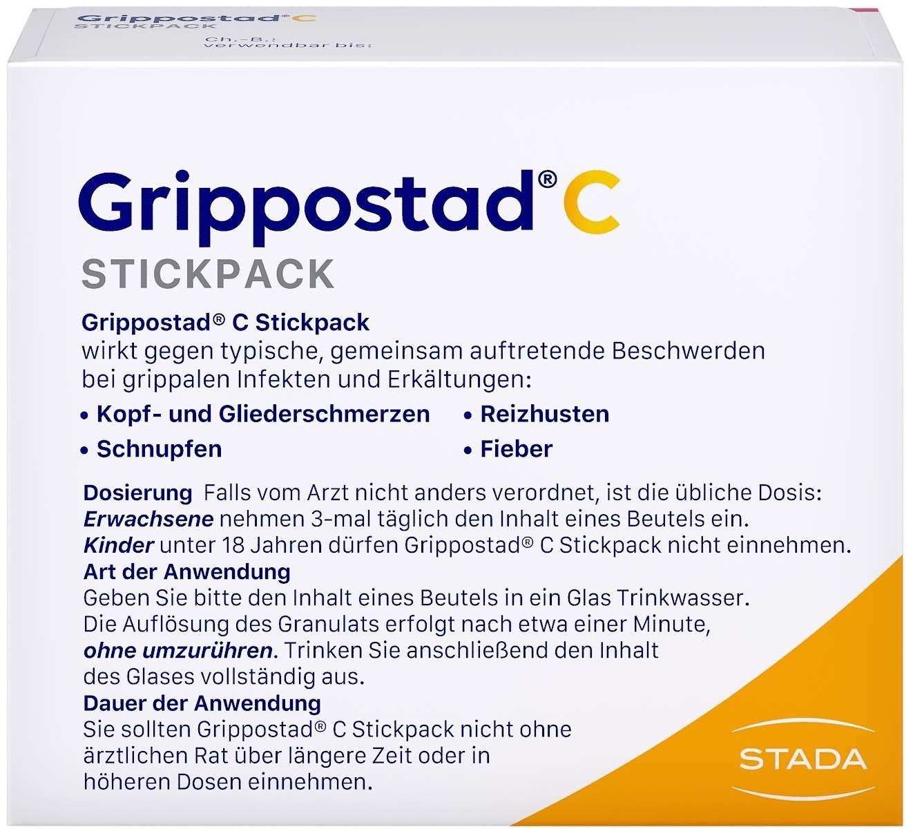 Grippostad C Stickpack Granulat 12 Beutel