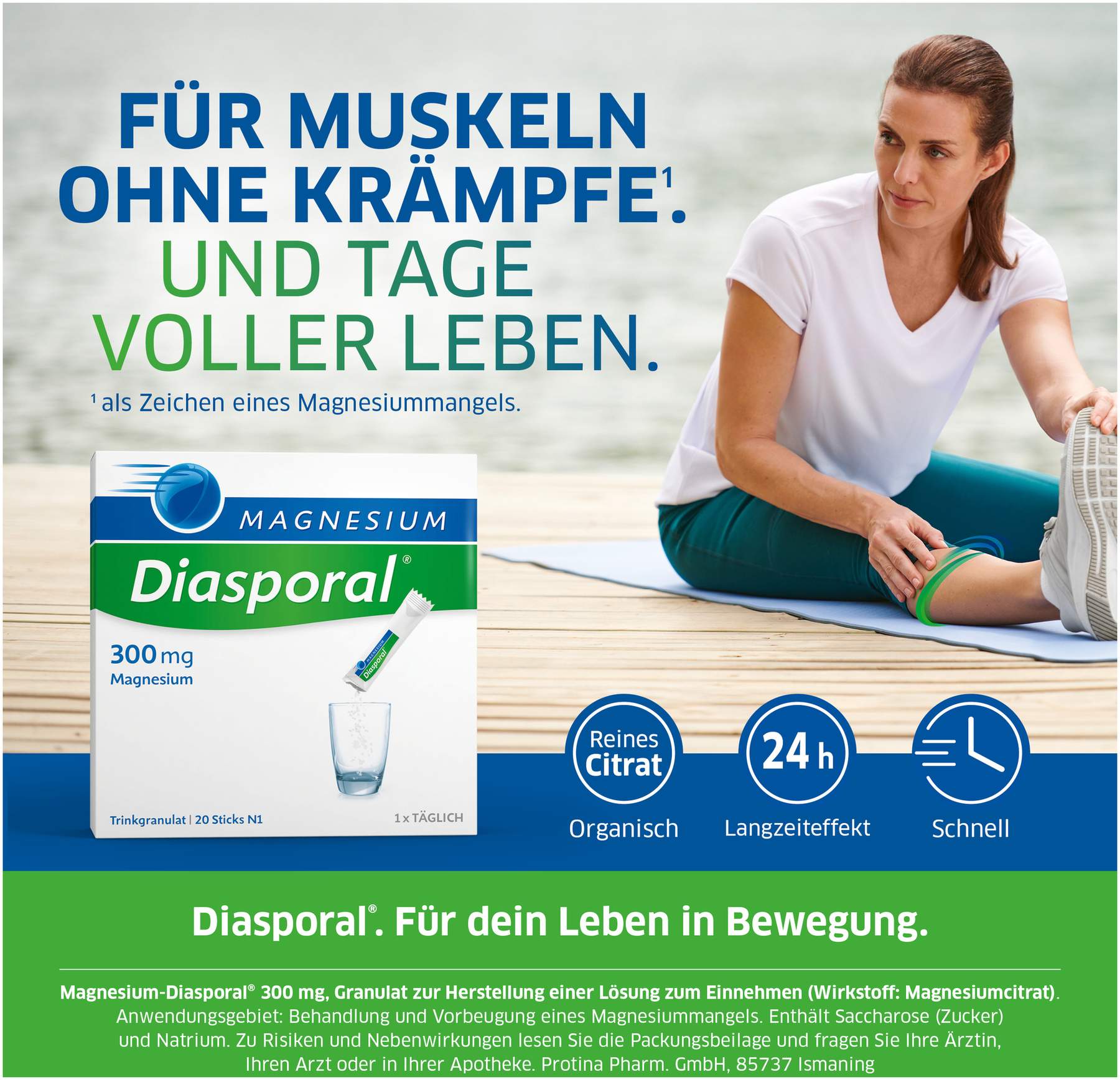 Magnesium Diasporal 300 mg 50 Granulat Beutel