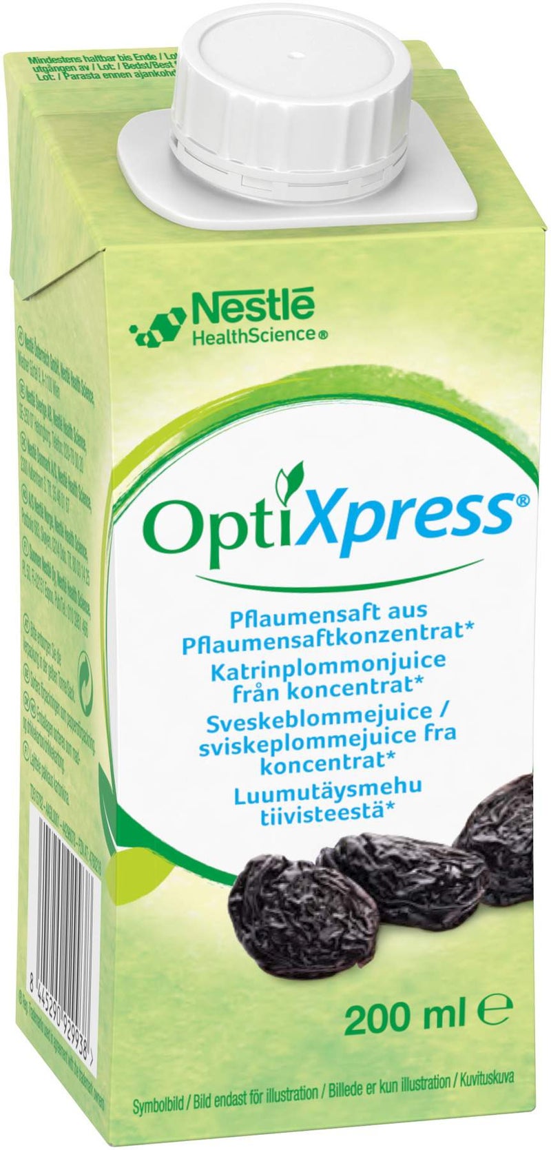 Optixpress Pflaumensaft 200 ml