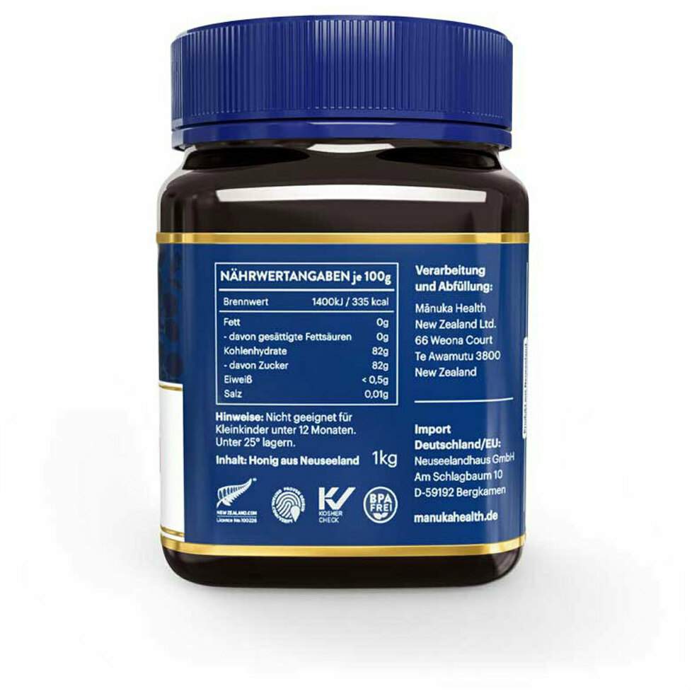 Manuka Health MGO 400+ Manuka Honig 1000 g