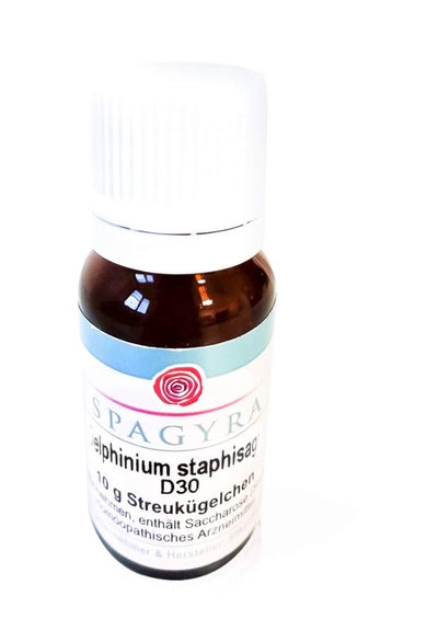 Delphinium Staphisagria D 30 Globuli