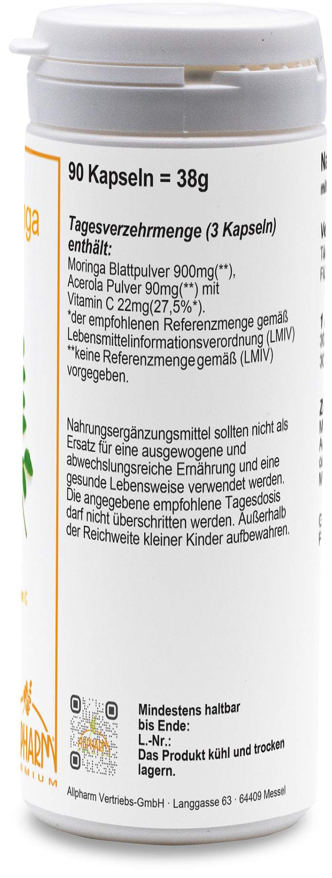 Moringa 90 Kapseln