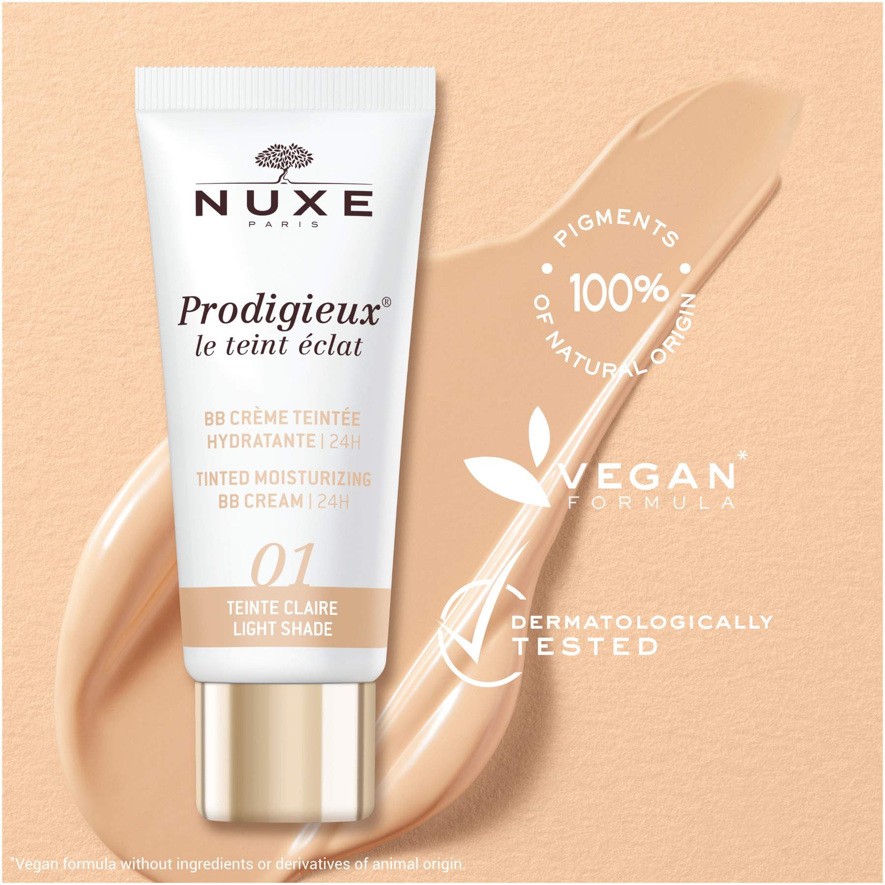 NUXE Prodigieux BB Creme hell 30 ml