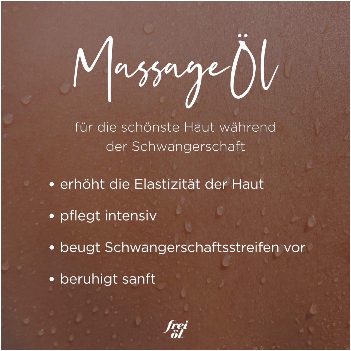 Frei Öl Massageöl für Schwangere 125 ml
