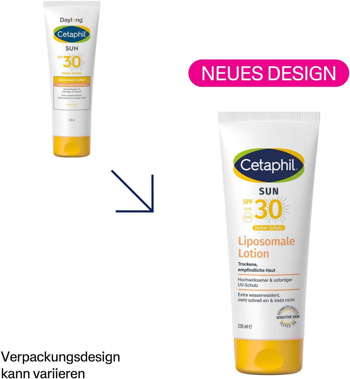 Cetaphil Sun Daylong SPF 30 liposomale Lotion 200 ml