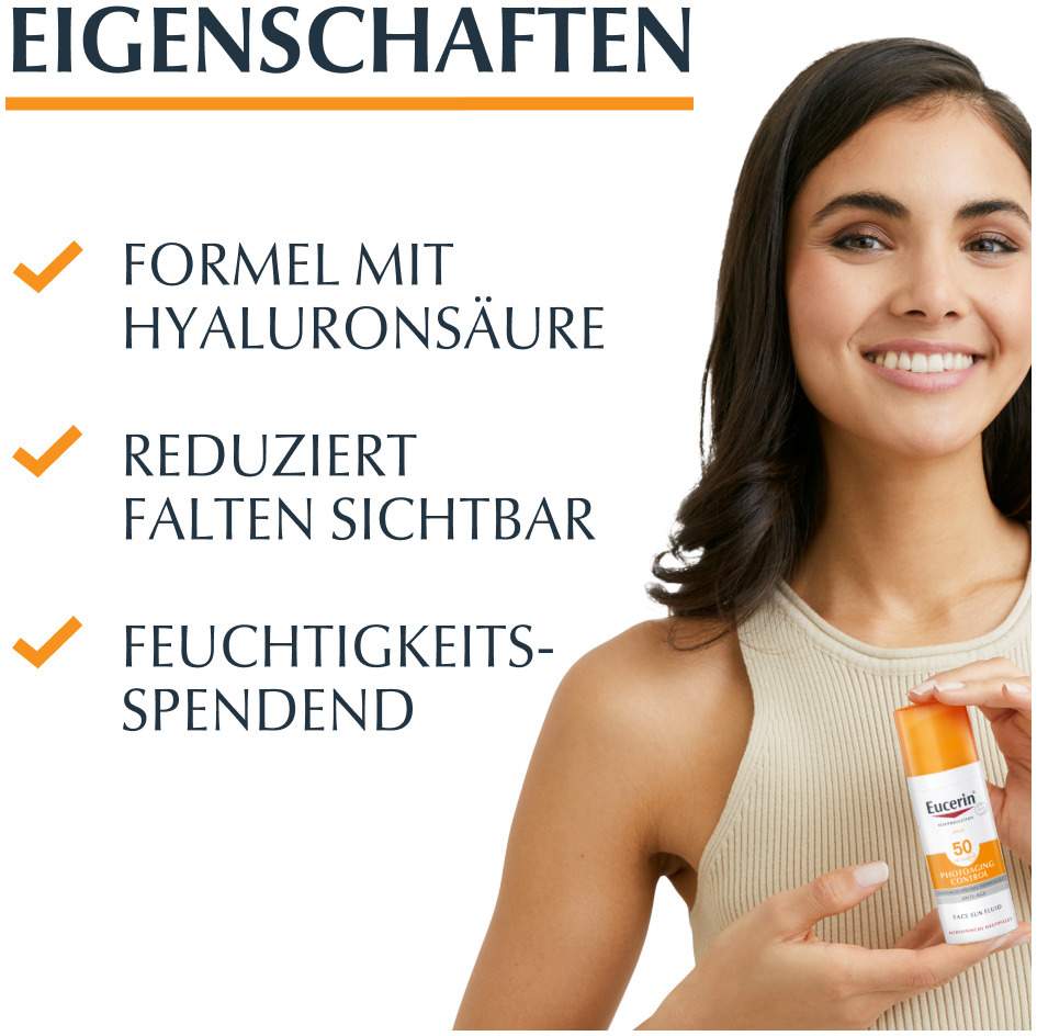 Eucerin Sun Photoaging Control Face Fluid LSF50 50 ml