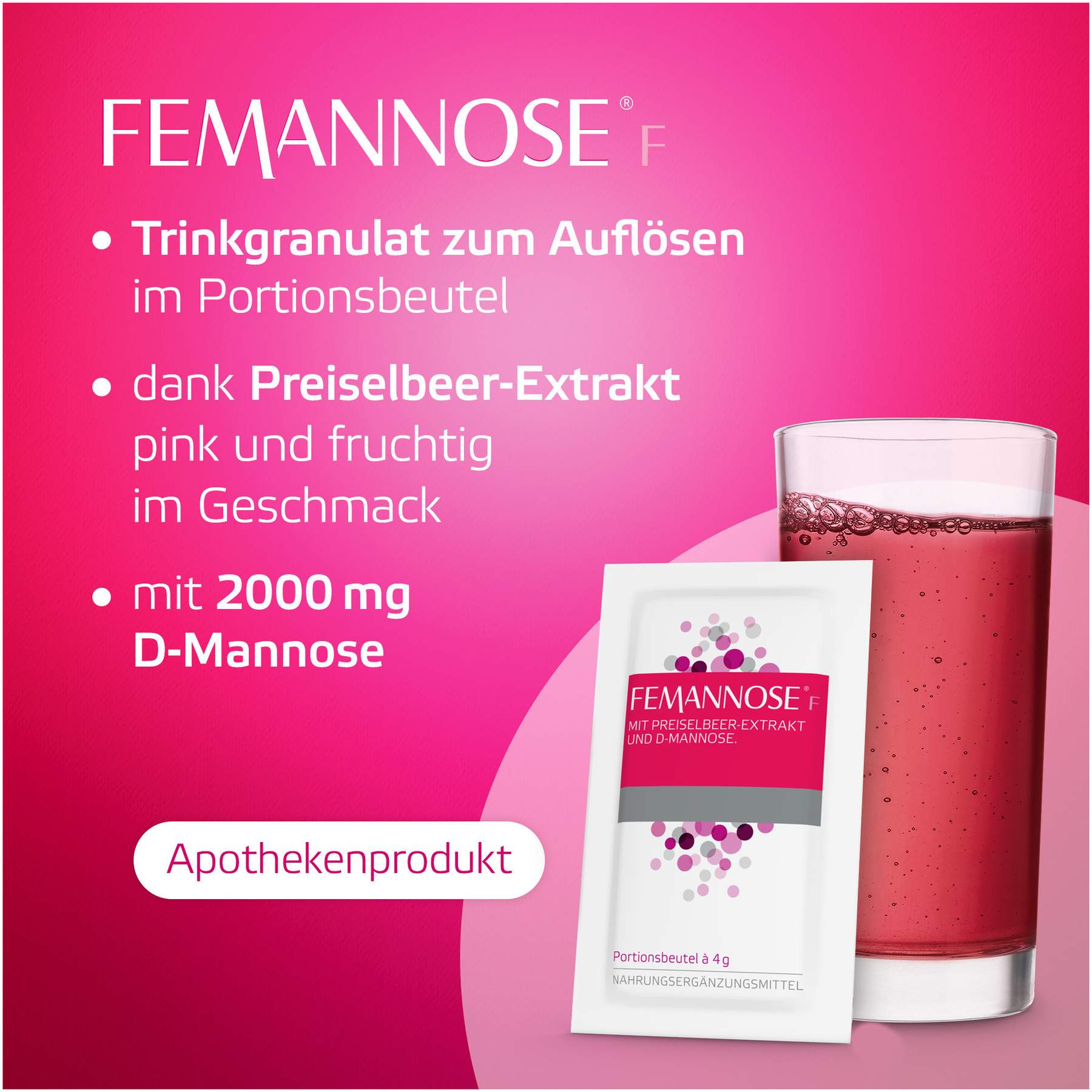 Femannose F Granulat 60 Portionsbeutel