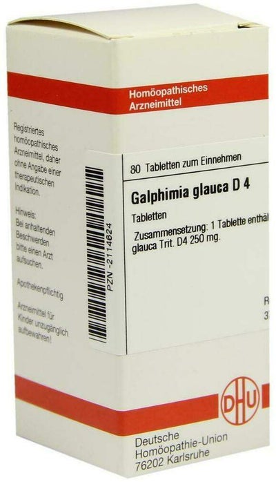 Dhu Galphimia Glauca D4 80 Tabletten