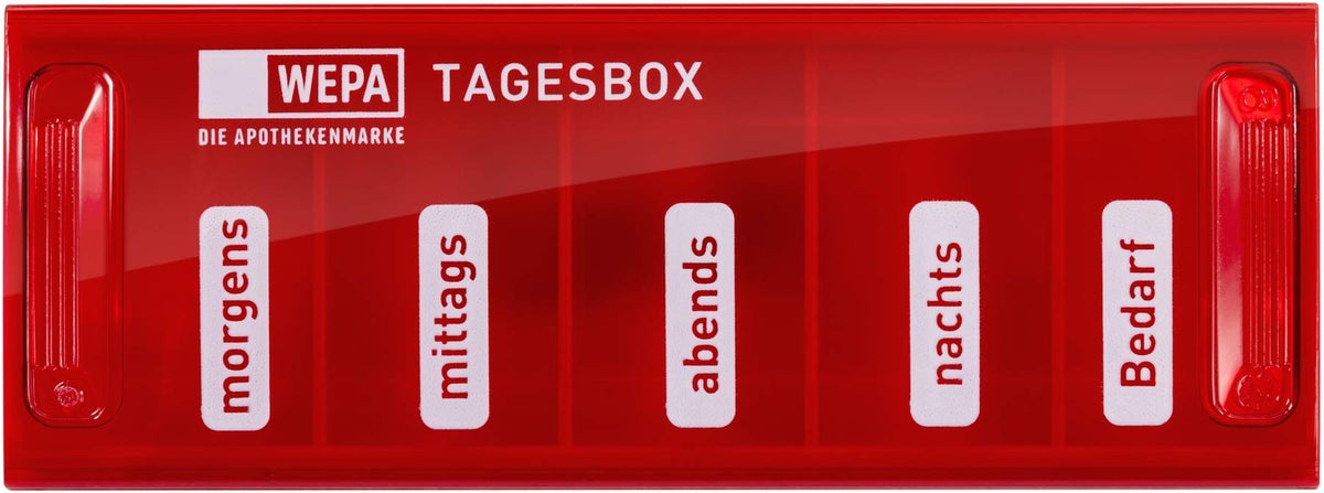 WEPA Tagesbox Farbig Sortiert + UV-Schutz