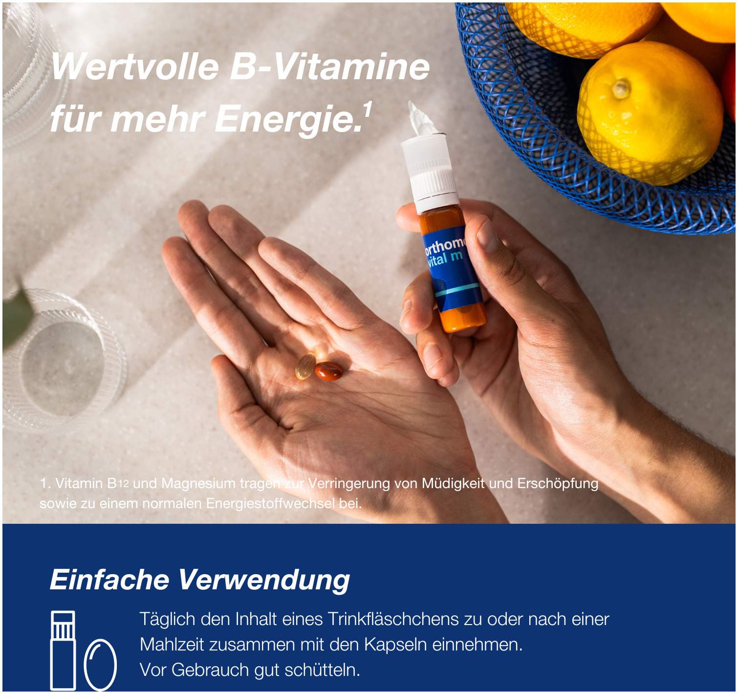 Orthomol Vital M 30 Trinkfläschchen