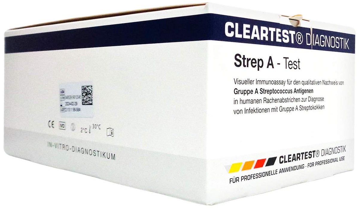 Cleartest Strep-A Test 20 Stück